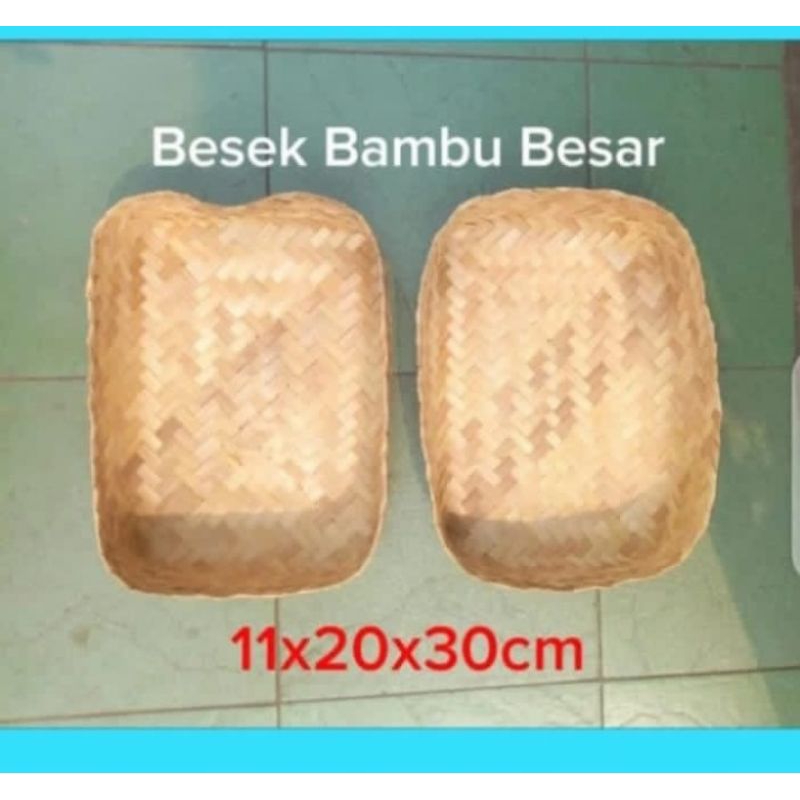 Besek Bambu Besar / Sate