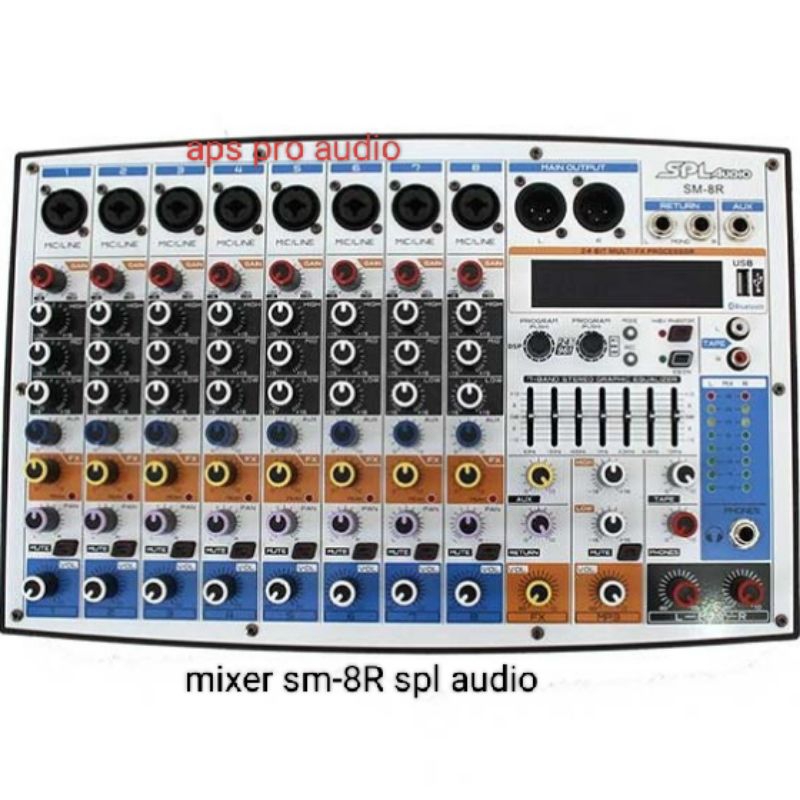 MIXER SPL AUDIO SM-8R