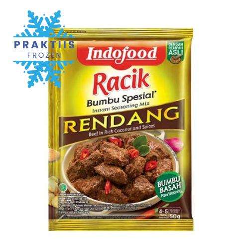 

INDOFOOD RACIK BUMBU SPESIAL RENDANG 50 GR / BUMBU BASAH