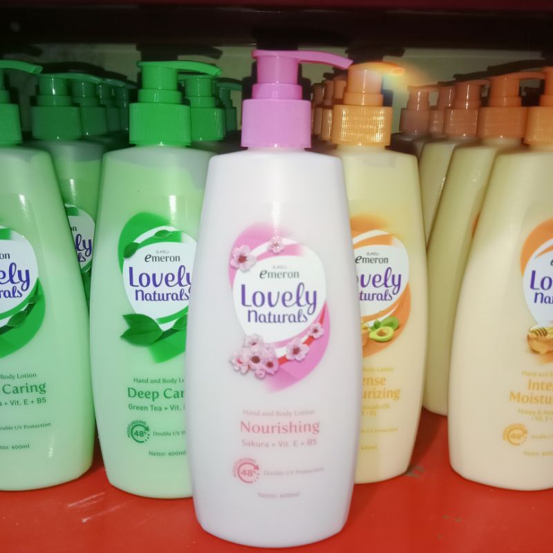 Emeron Lovely Natural Body Lotion 400 ml