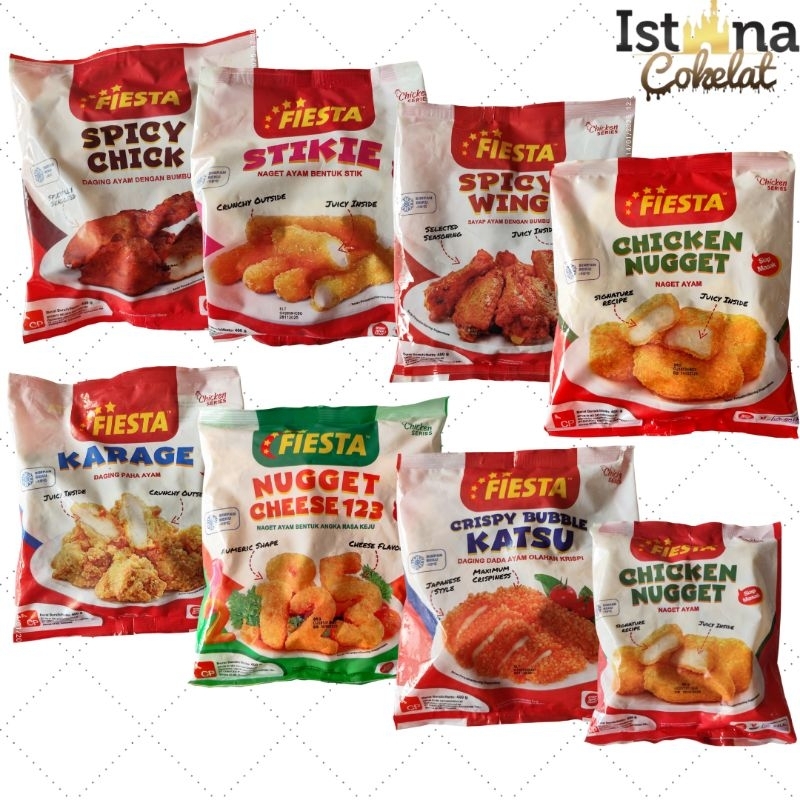 

[FROZEN] Aneka Produk Fiesta Naget/ Nugget