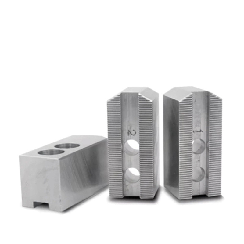 Soft Jaw 6" chuck bubut claw bubut 6 inch untuk cekam chuck mesin bubut baru