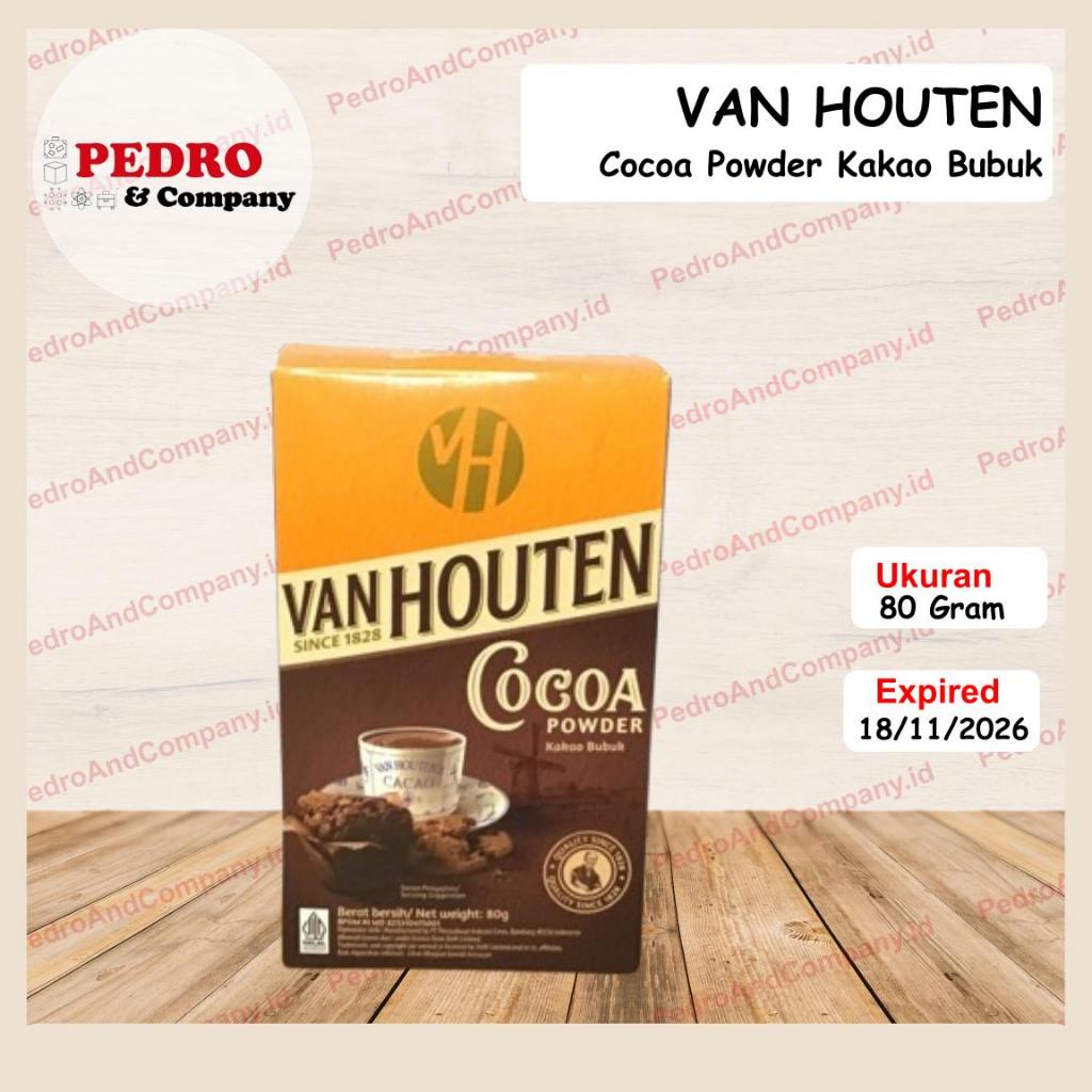 

Van houten cocoa powder 80 gram - kakao bubuk susu coklat