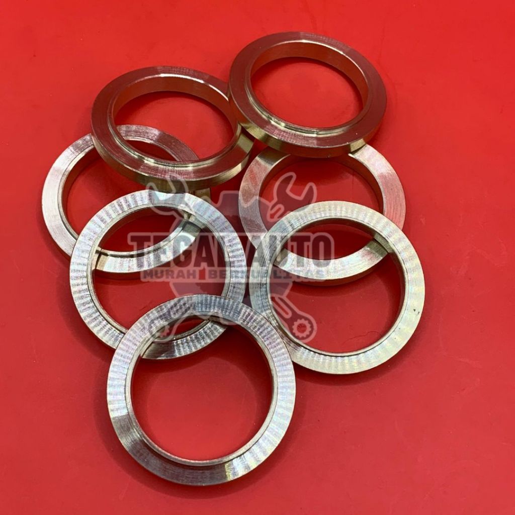 Paking Perpak Knalpot Ninja R SS RR ZX 150 Model Racing Bahan Kuningan Padat / paking knalpot ninja 