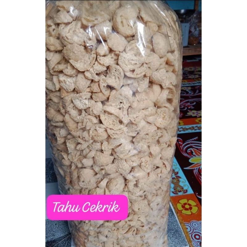 

Cekrikan Tahu/Tahu cekrik gurih renyah empuk