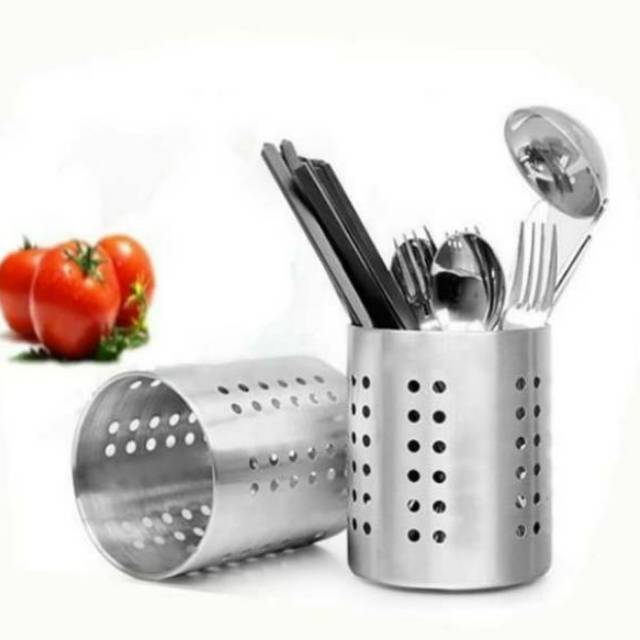 Tempat Sendok Garpu Sumpit dst / Tempat Sendok stainless Steel