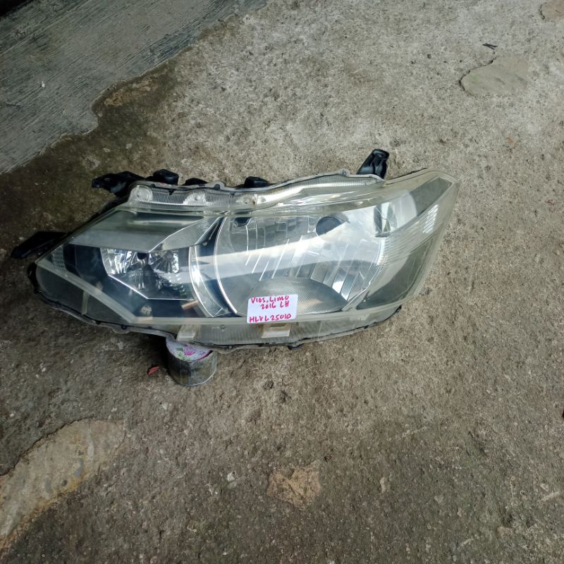 head lamp Vios gen 3 kiri tahun 2016