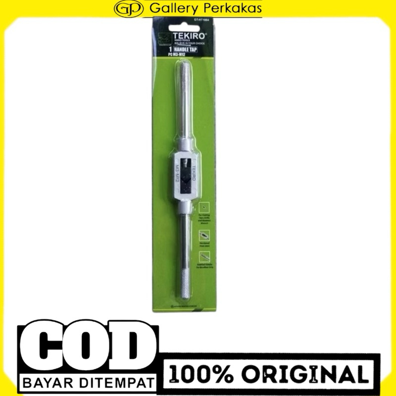 Handle Tap M3-M12 Tekiro GAGANG Tap Baut Tekiro Hand Tap