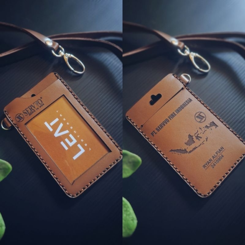 

NAME TAG KULIT | ID CARD KULIT | LANYARD KULIT CUSTOM