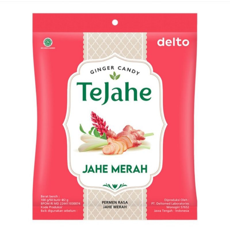 

TeJahe Permen Jahe Merah 100 g