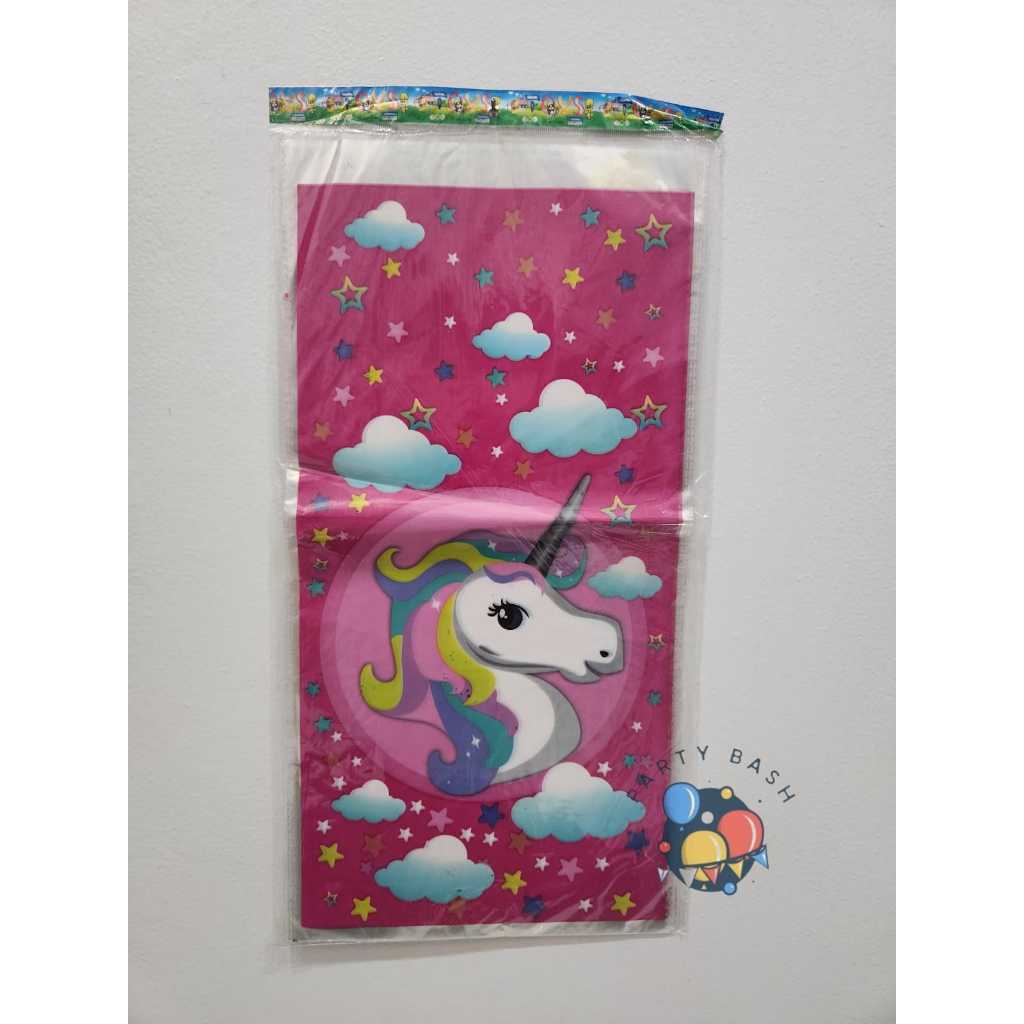 

party bash / ( 1 pack isi 10 pcs ) plastik opp snack karakter ukuran small 18 cm x 36 cm medium 20 cm x 40 cm large 25 cm x 50 cm / kado / bingkisan / goodie bag / kantong / ulang tahun / party / ultah / kado / souvenir