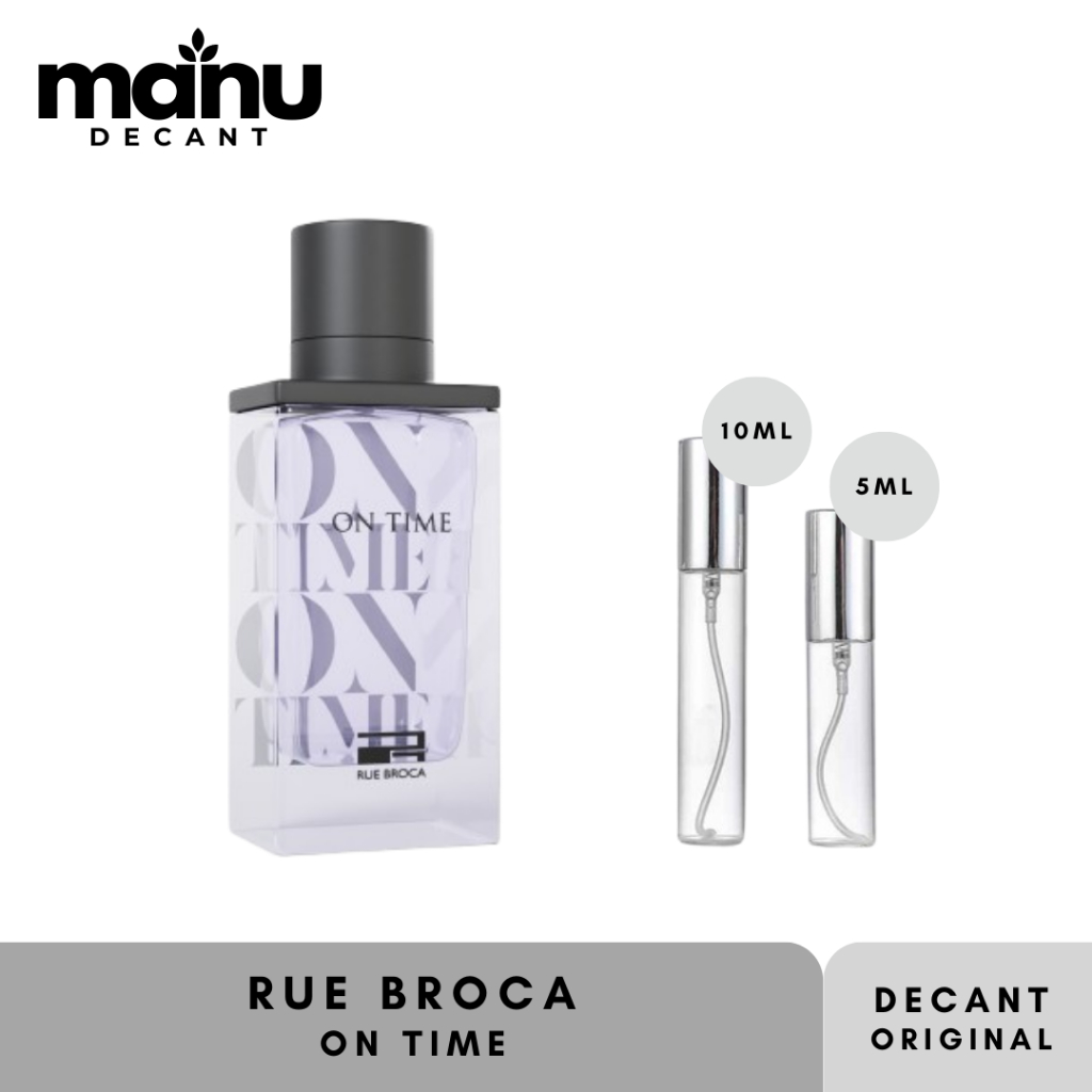PARFUME DECANT RUE BROCA ON TIME EDP