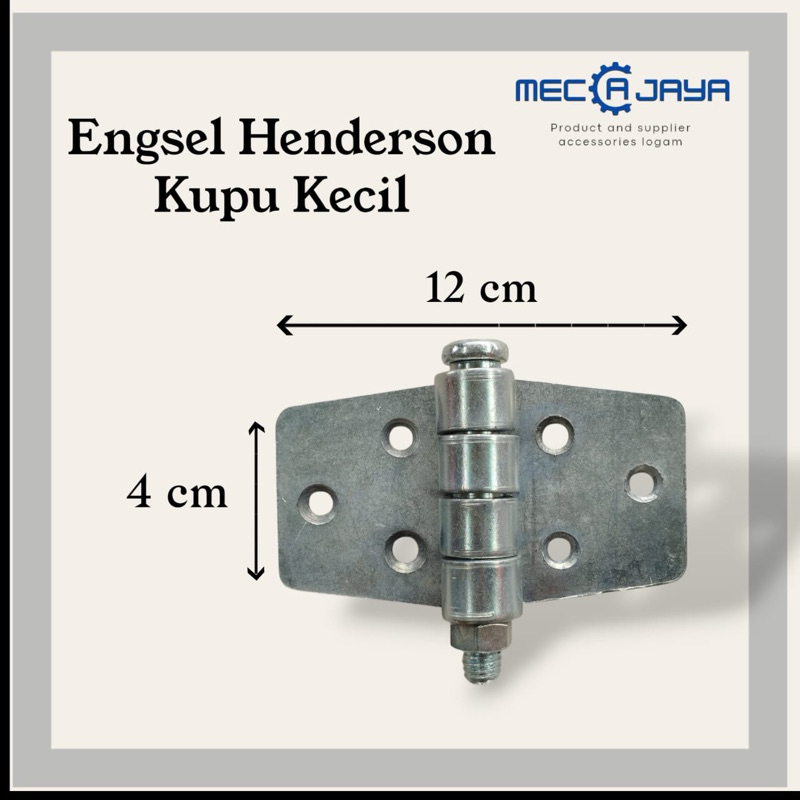 Engsel Henderson kupu kecil // Engsel pintu lipat // Engsel pintu pagar
