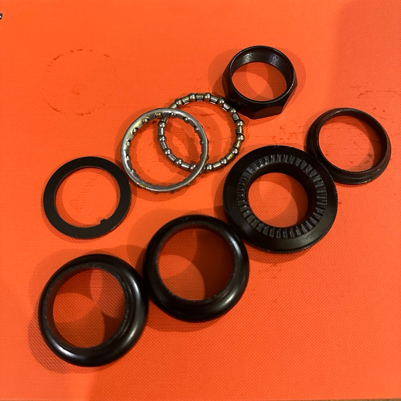 Kom Fork Head Kom Stir Set Murah Kom Fork Head Part Set Head Set 22.2 mm Standar Sepeda BMX Lipat Mi