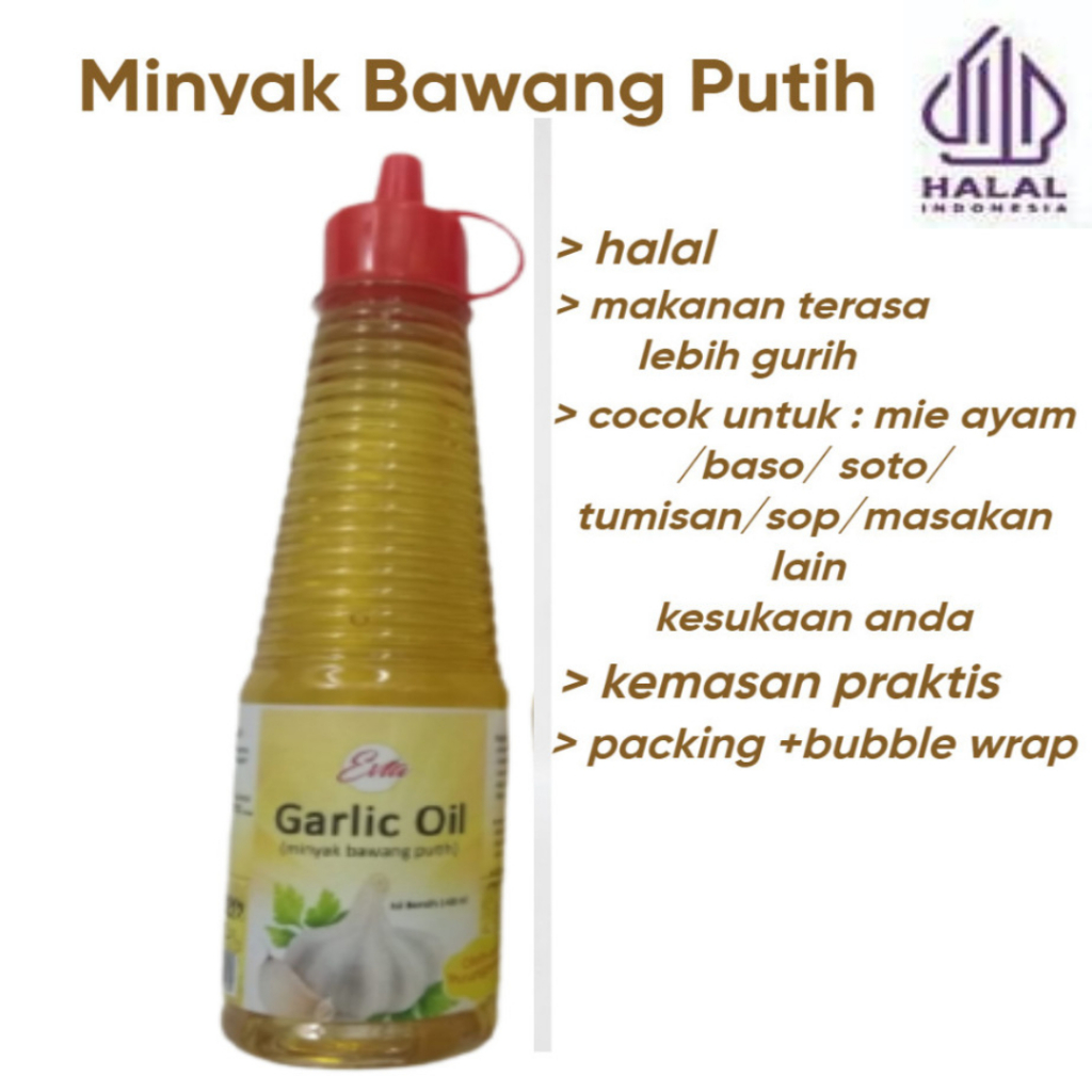 

Minyak Bawang Putih Garlic Oil Bumbu Masak Serbaguna untuk Segala Masakan