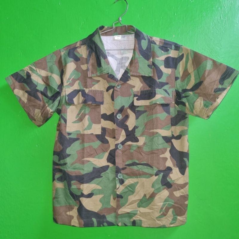 Baju PD Loreng Woodland Rok Army Korea
