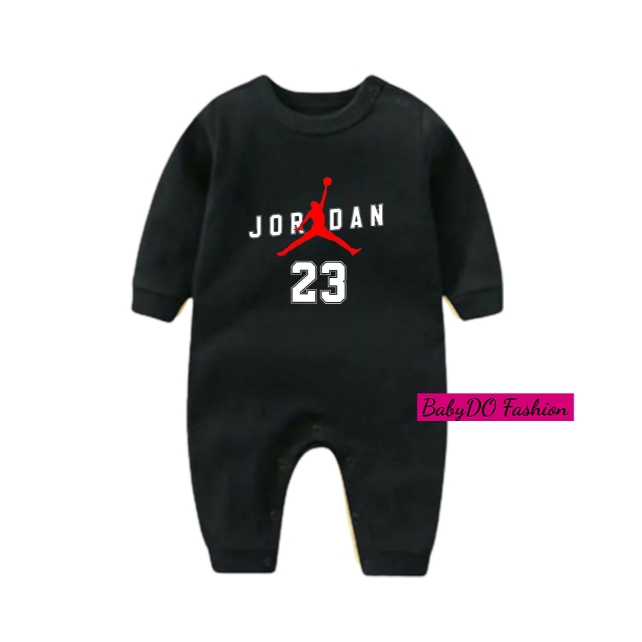 JUMPR BAYI NEWBORN - Jumper Bayi JORDAN / Baju Jumpsuit Bayi 2-12 Bulan/ Baju Jumper Bayi