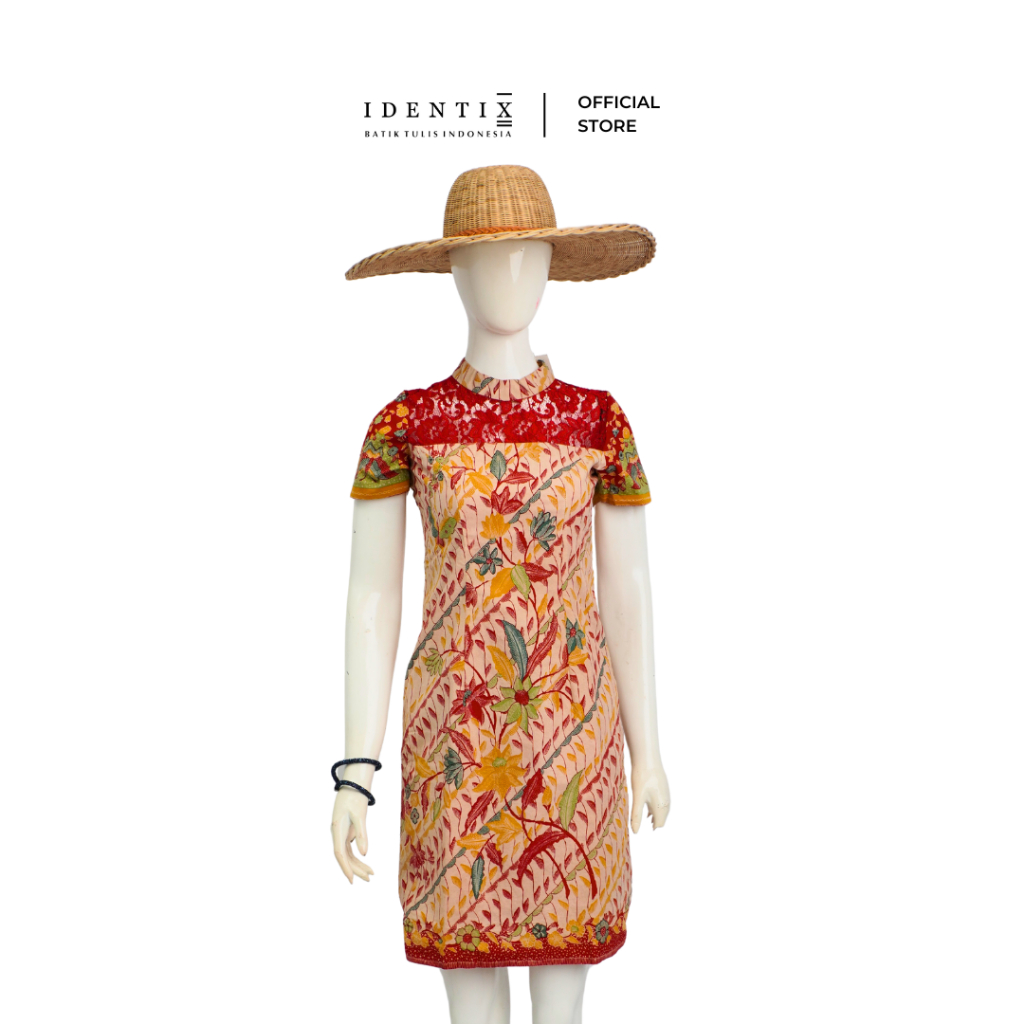 Identix Batik - Dress Slimfit Batik Wanita
