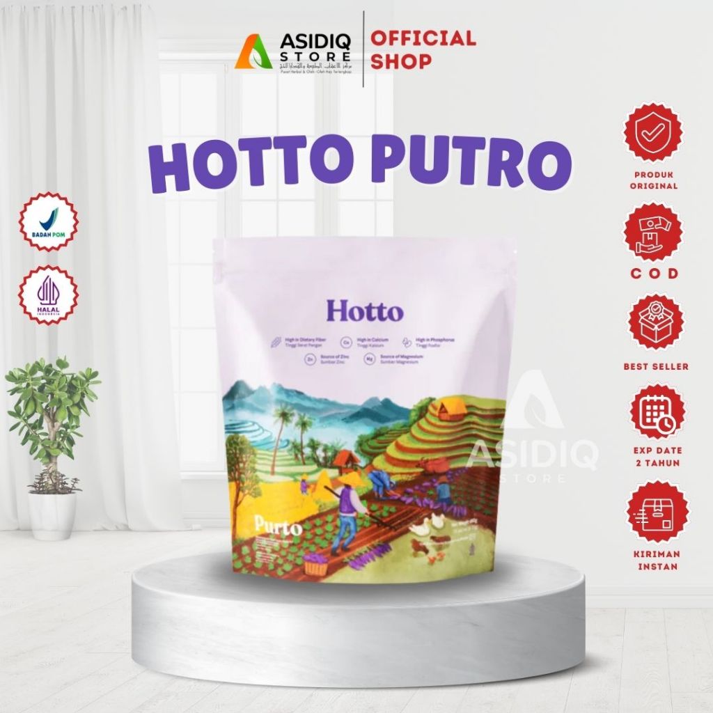 

Hotto Putro Hotto Mame Paket Bundling - Minuman Multigrain Protein 1 POUCH