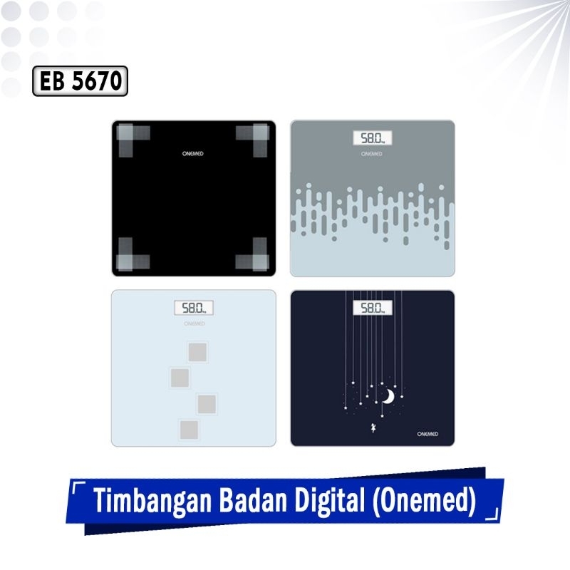 Timbangan Berat Badan Digital OneMed