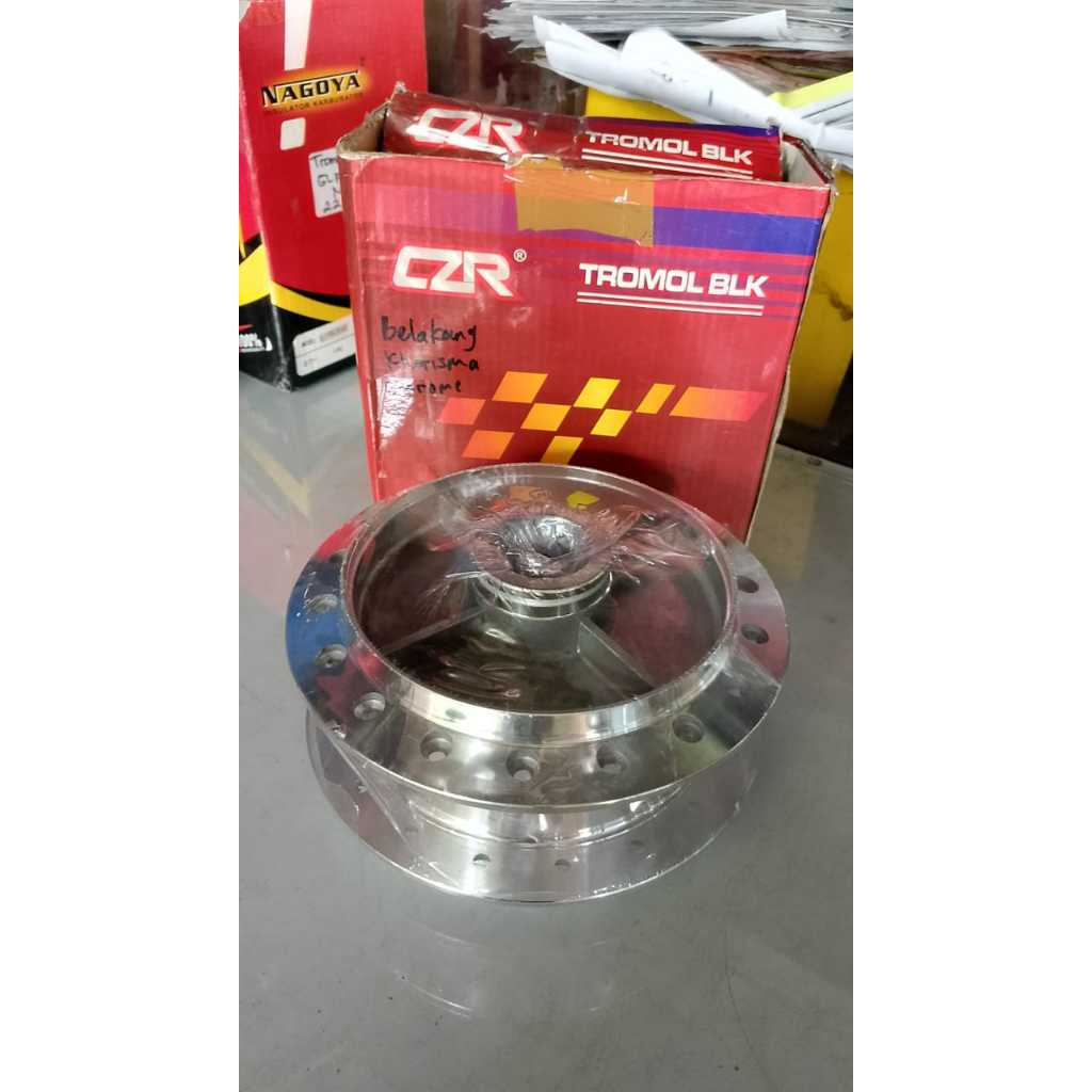 TROMOL BELAKANG KHARISMA MERK CZR CHROME TROMOL BLKNG TROMOL BELAKANG KHARISMA CZR CHROME MURAH