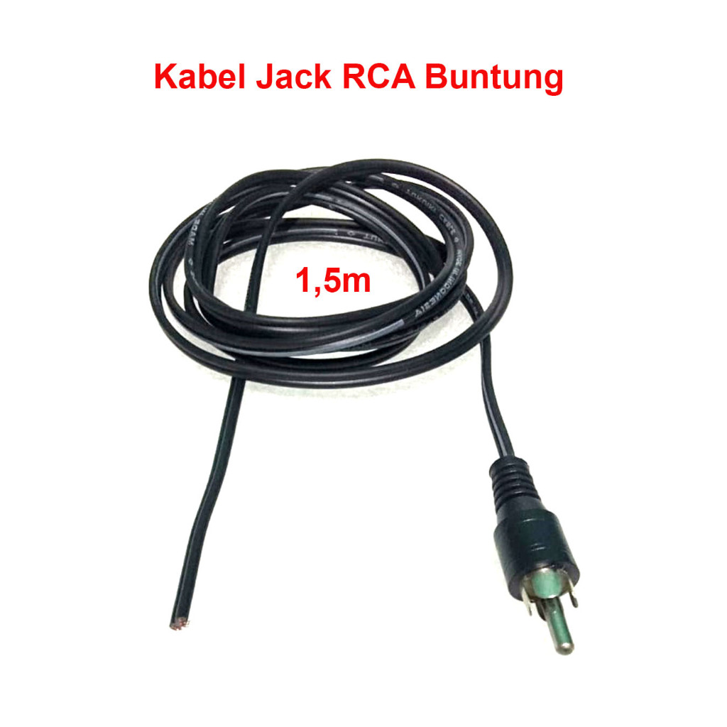 KABEL RCA BUNTUNG KABEL PASIF SPEAKER AKTIF