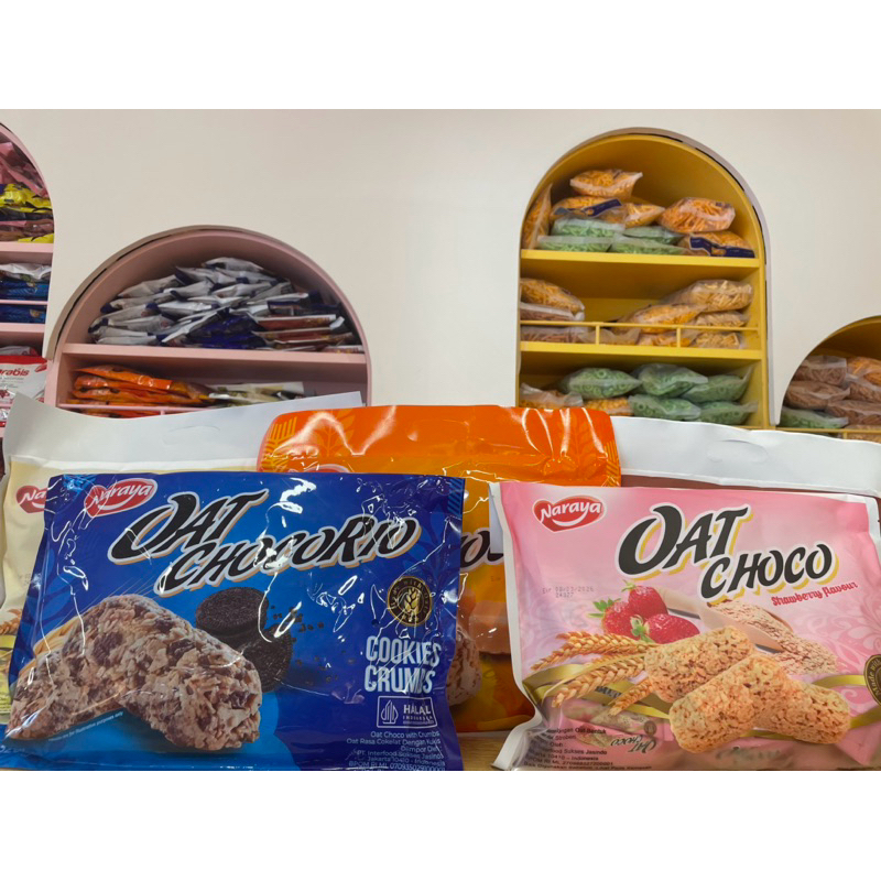 

SNACK NIKI MANTEP OAT CHOCO 400 gt COKLAT VANILA SWEET POTATO STRAWBERRY MAKANAN RINGAN