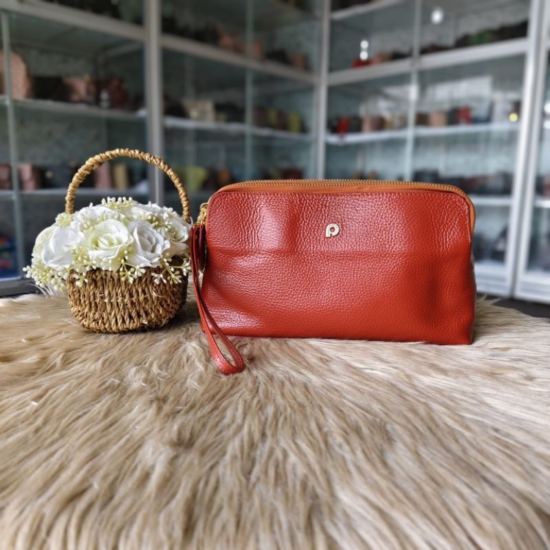 Dompet/clutch papillon D1053 warna asem, cokoren, maroon, hitam, kopi, cokoren