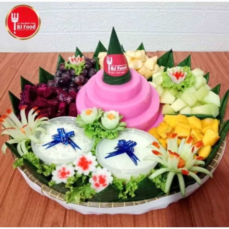 

Puding buah / Tampah puding buah / Puding buah segar / 15 Porsi