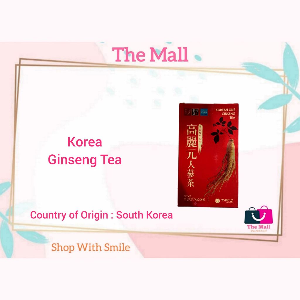 

(The Mall) Korean Ginseng Tea / Teh Ginseng Korea Red Box