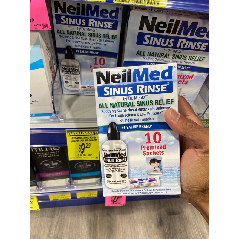 NeilMed Sinus Rinse Kids Starter Kit 10 Sachets