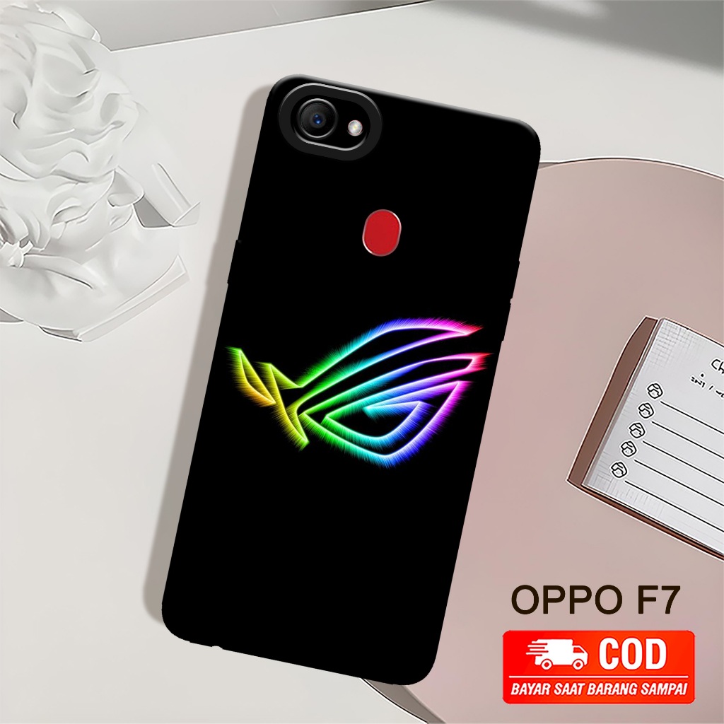 New Gaming Case - Softcase Oppo F7 Terbaru - Case Hp Oppo F7 - Casing Oppo F7 - Case Lentur & Tebal 