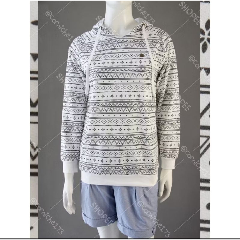 Trizy Hoodie Sweater - Corniche, Pakaian Wanita