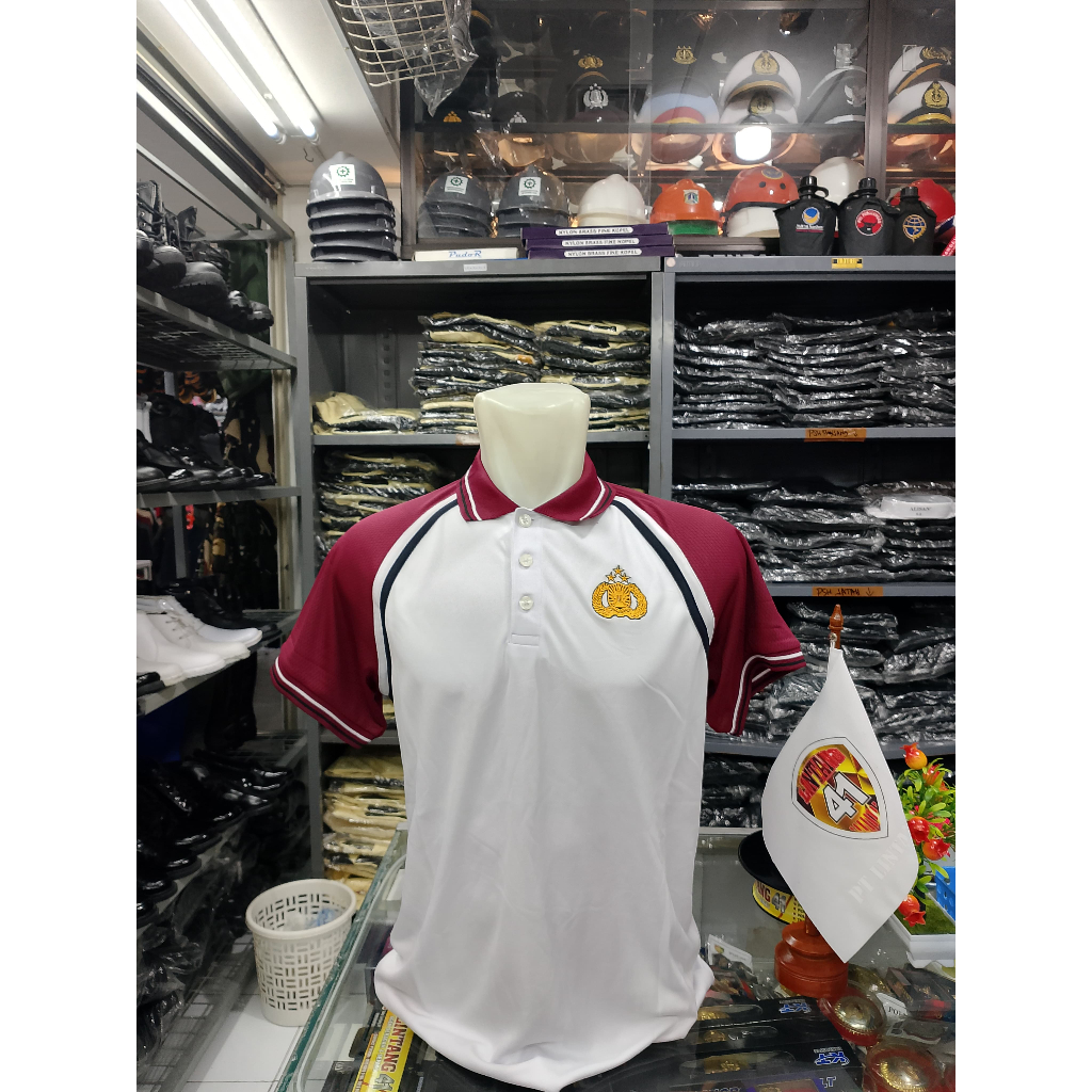 Training Olahraga Mabes POLRI / Setelan Baju Olahraga Jatah POLRI / Seragam Training POLISI training