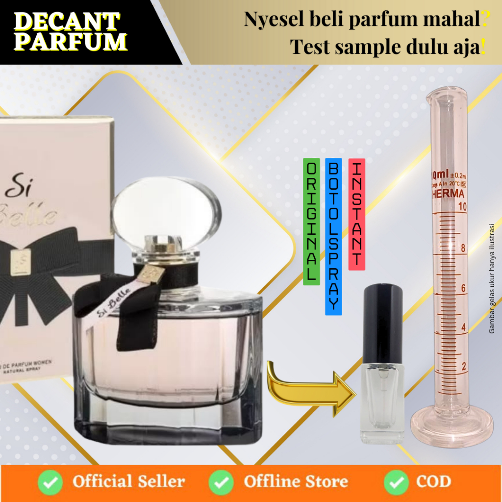 Decant Parfum | Si Belle | Geparlys Eau De Parfum