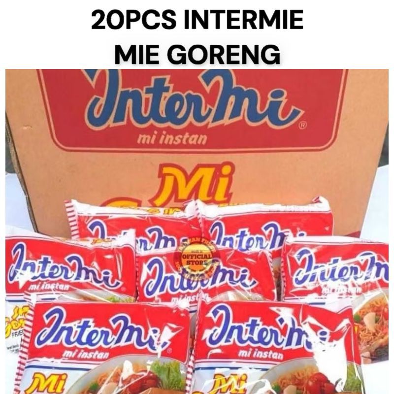 

Promo 20pcs Intermie Mie Goreng Instan Murah