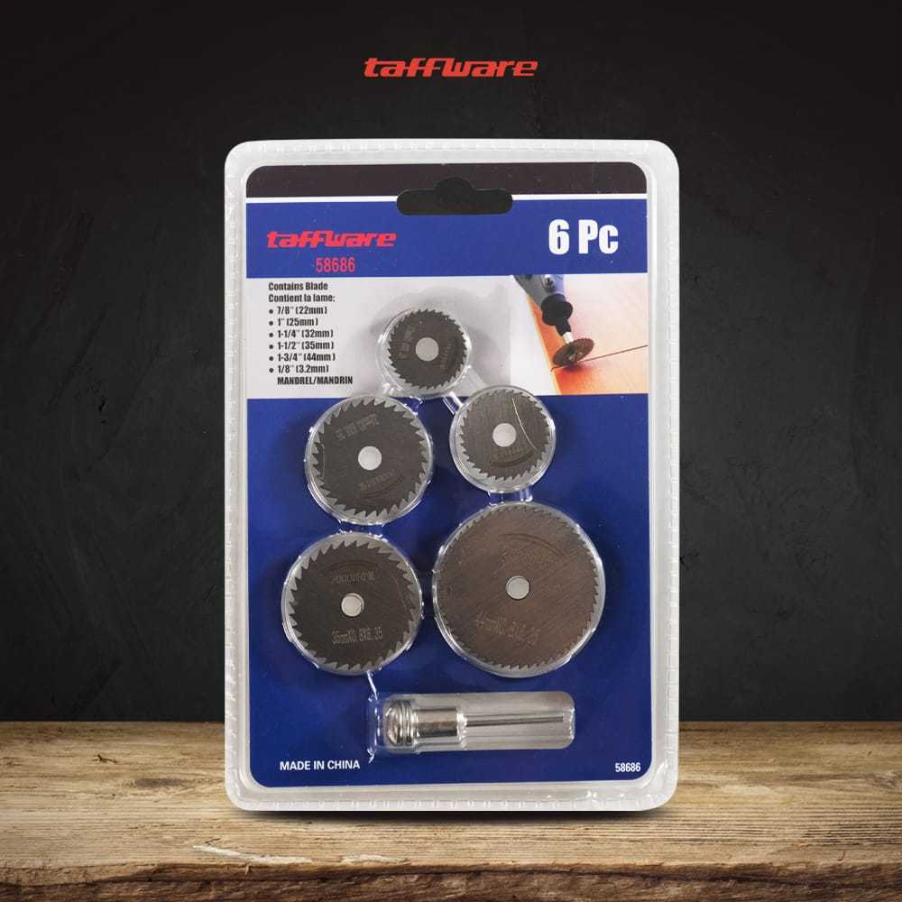 Mini saw blade 6 pcs mata potong mini grinder mata gerinda bor mini mata potong kayu die grinder