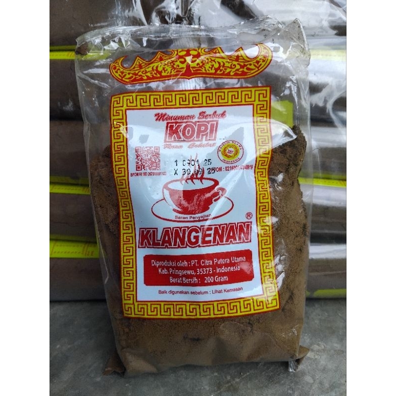 

KOPI 1pack (2kg @200gr(10bungkus) Kopi Robusta Lampung