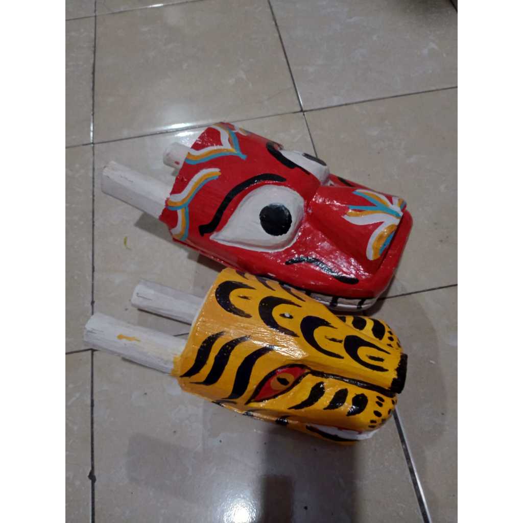 PROMO mainan caplokan | Mainan Anak Kepala Barongan | Barongan Caplokan | Anak SD dan TK