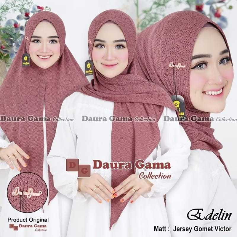 Edelin Daura Gama Collection Hijab Rajut