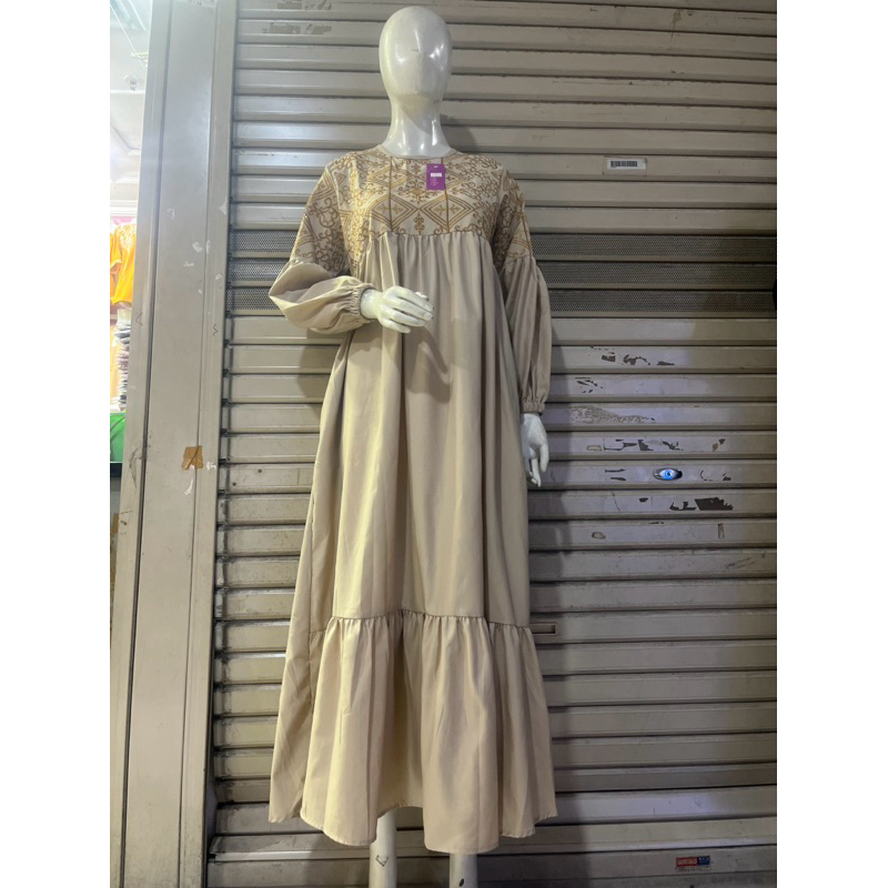 gamis bordir coksu payet gamis kurung Melayu bordir