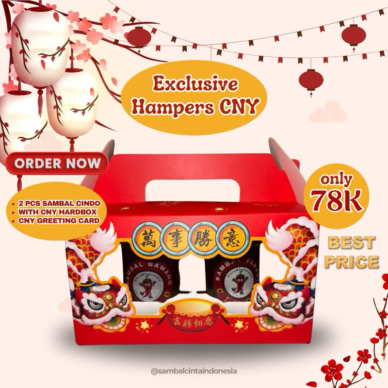 

HAMPERS IMLEK / CNY SAMBAL TERASI BAWANG