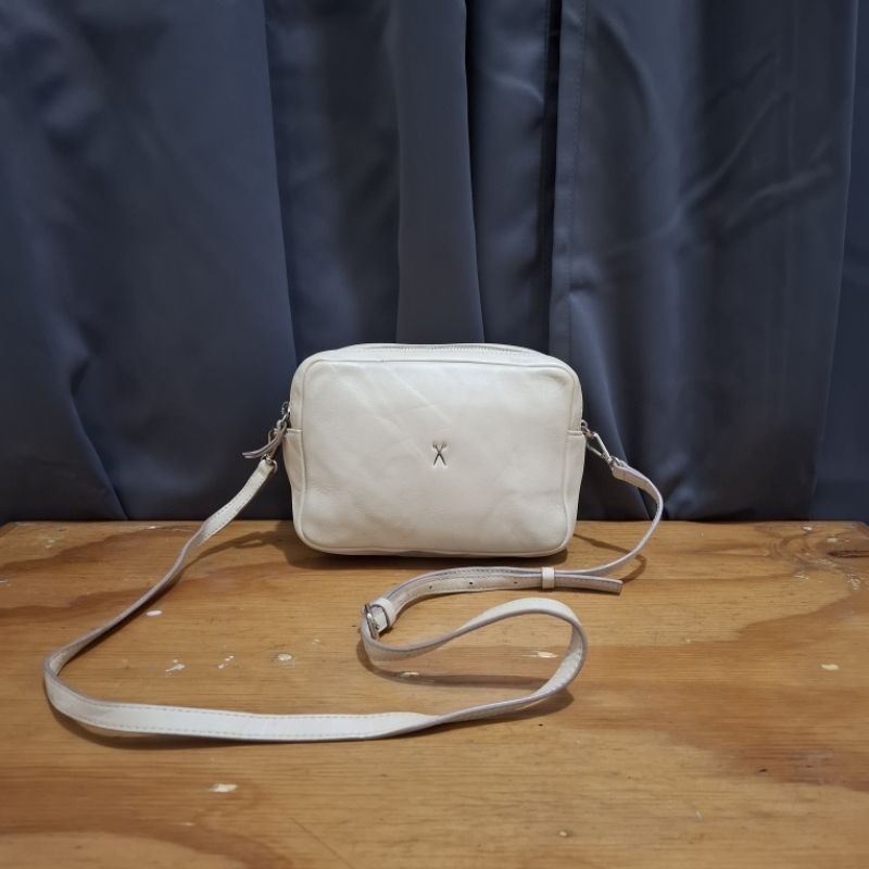 Joseph Stacey Slingbag in Cream
