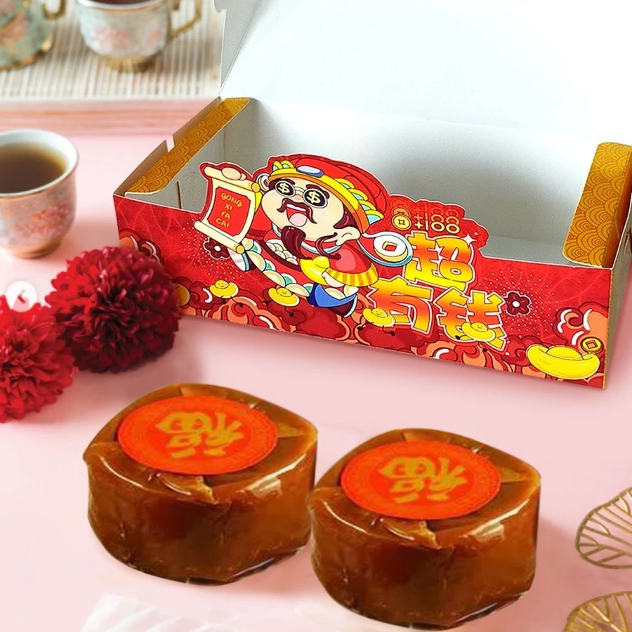 

Box Imlek RUBBY uk 20x9,5x5,5cm Dus CNY Box Bolu Brownies Kue Kering (per 5 pcs)