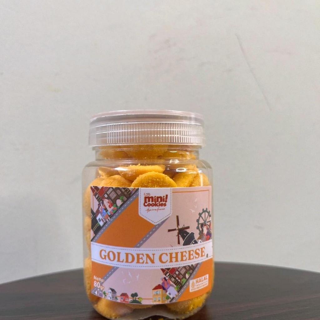 

Mini Golden Cheese - Mini Cookies Toples by Ina Cookies