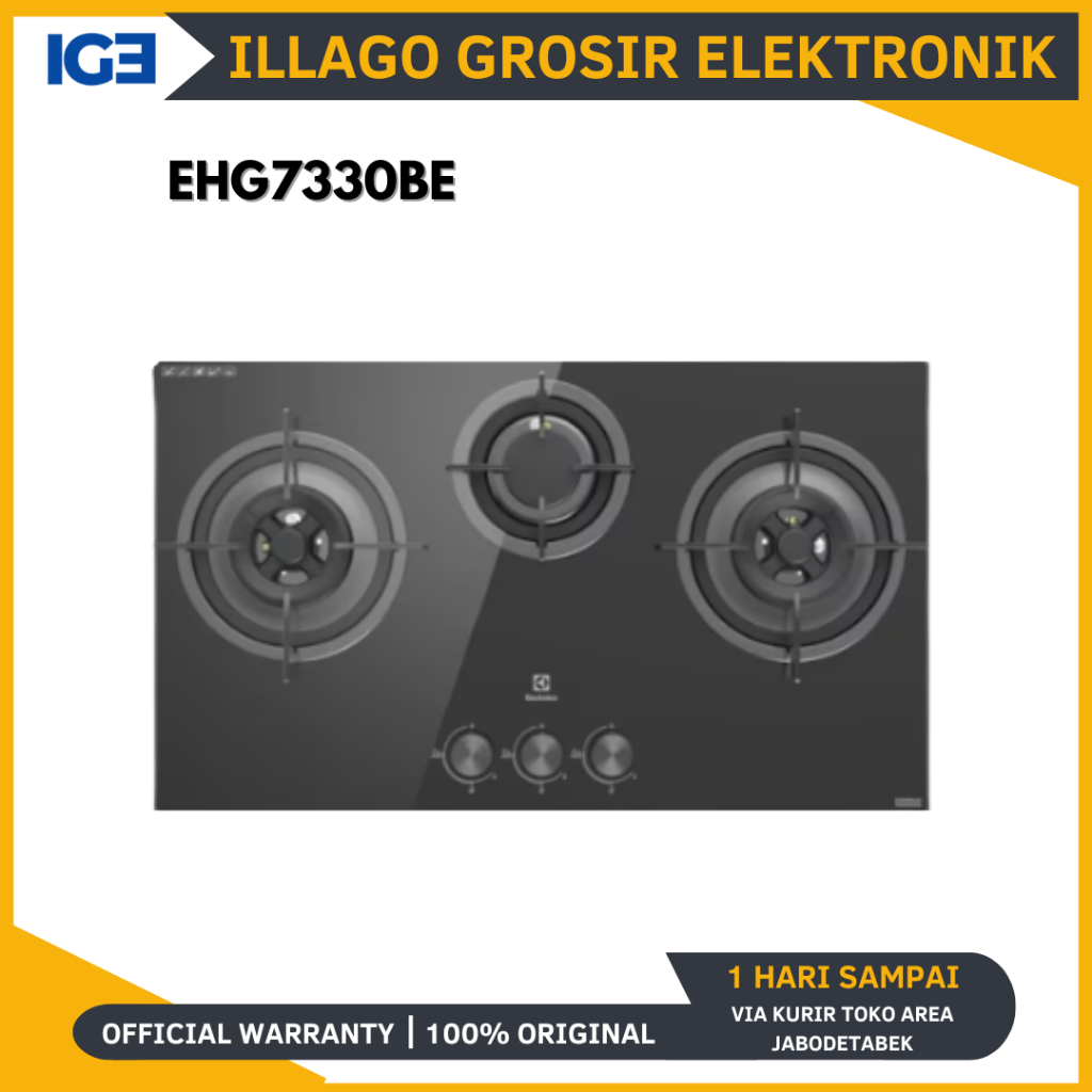 Kompor Tanam ELECTROLUX EHG 7330BE / EHG7330BE / EHG 7330 BE
