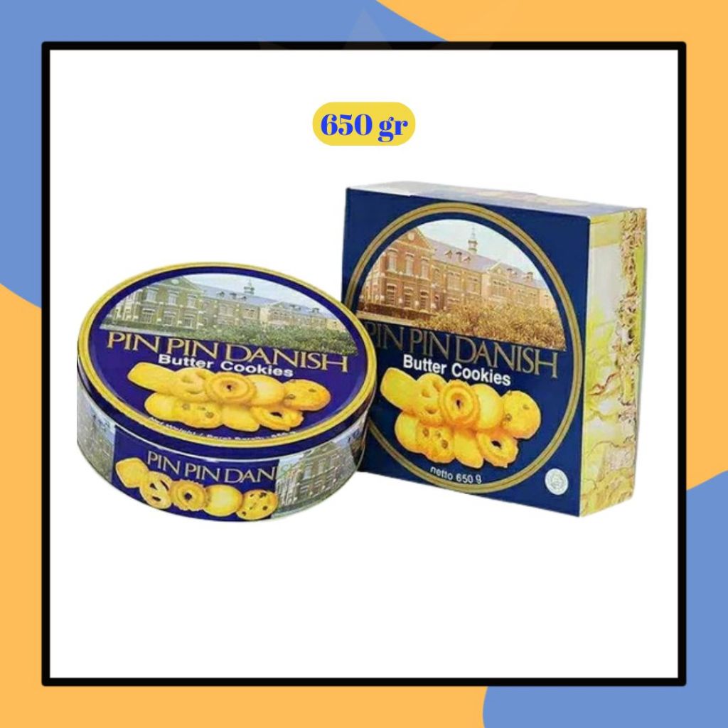 

Pin Pin Danish Butter Cookies 650 Gram Kukis Mentega Kue Kering Rasa Buter Snack Lebaran