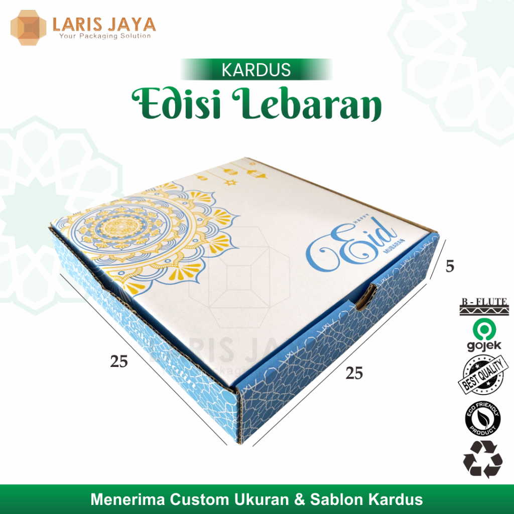 

Box_kuker 25×25×5 (KuKer Toples 250gr isi 4) Kardus Packing/Karton/Kue Kering/hampers/idul fitri/eid mubarak