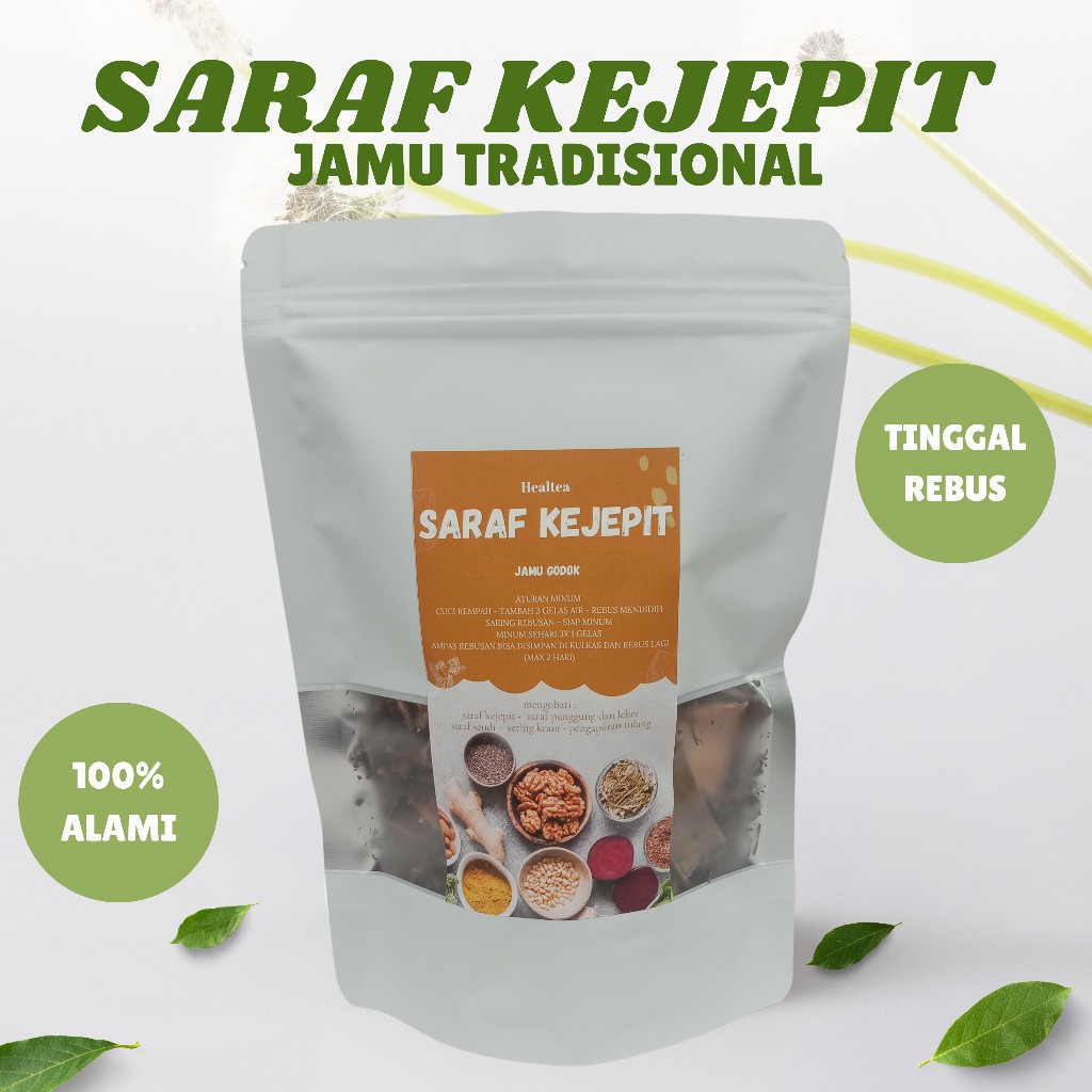 

JAMU TRADISIONAL REMPAH HERBAL ALAMI UNTUK MENGOBATI SARAF KEJEPIT