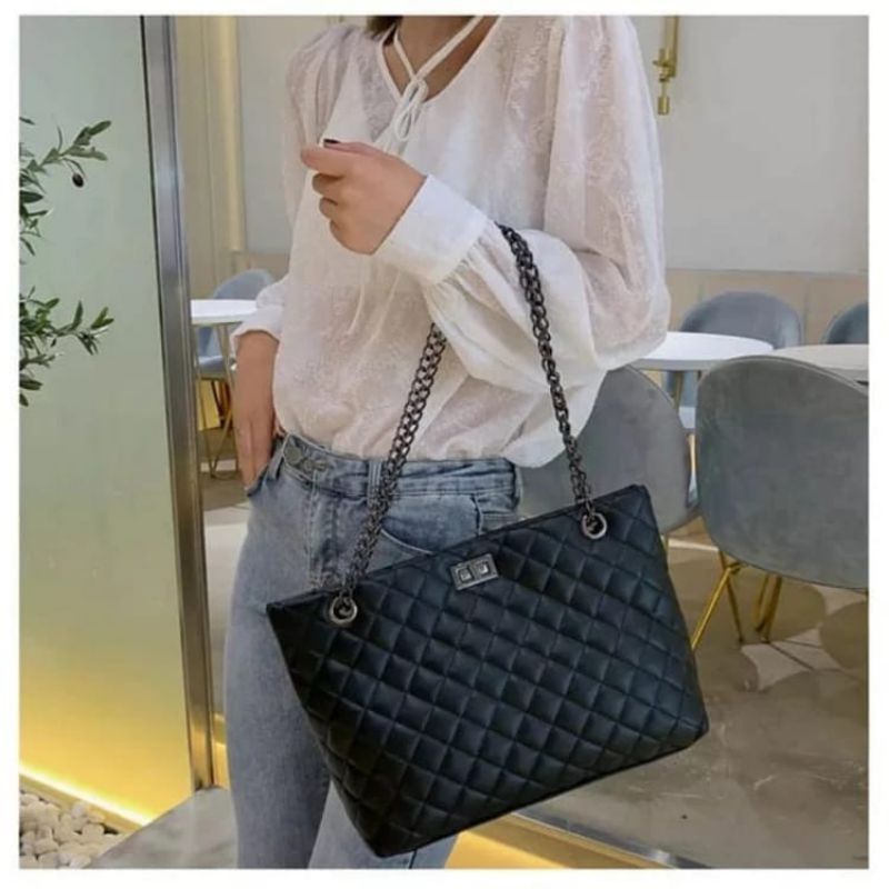 Titani.id Ta-1090 Tas rantai wanita shoulder bag imelda Tas wanita cantik